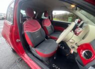 FIAT 500 2014, POP, 1.2 PETROL FULLY LOADED, 4 SEATER, PASODOBLE RED PAINT, GREY AND RED CLOTH INTERIOR