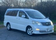 TOYOTA ALPHARD 2007, G SPEC, 3.0 V6 PETROL FULLY LOADED, 7 SEATER, SUNROOF, BLIZZARD PEARL PAINT, BEIGE CLOTH INTERIOR