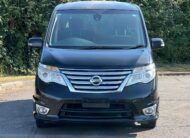 NISSAN SERENA 2015, HIGHWAY STAR, 2.0 PETROL HYBRID FULLY LOADED, 8 SEATER, PEARL BLACK PAINT, BLACK CLOTH INTERIOR