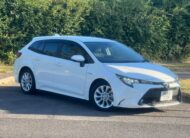TOYOTA COROLLA TOURING 2019, 1.8 PETROL HYBRID FULLY LOADED, 5 SEATER, PEARL WHITE PAINT, BLACK CLOTH INTERIOR