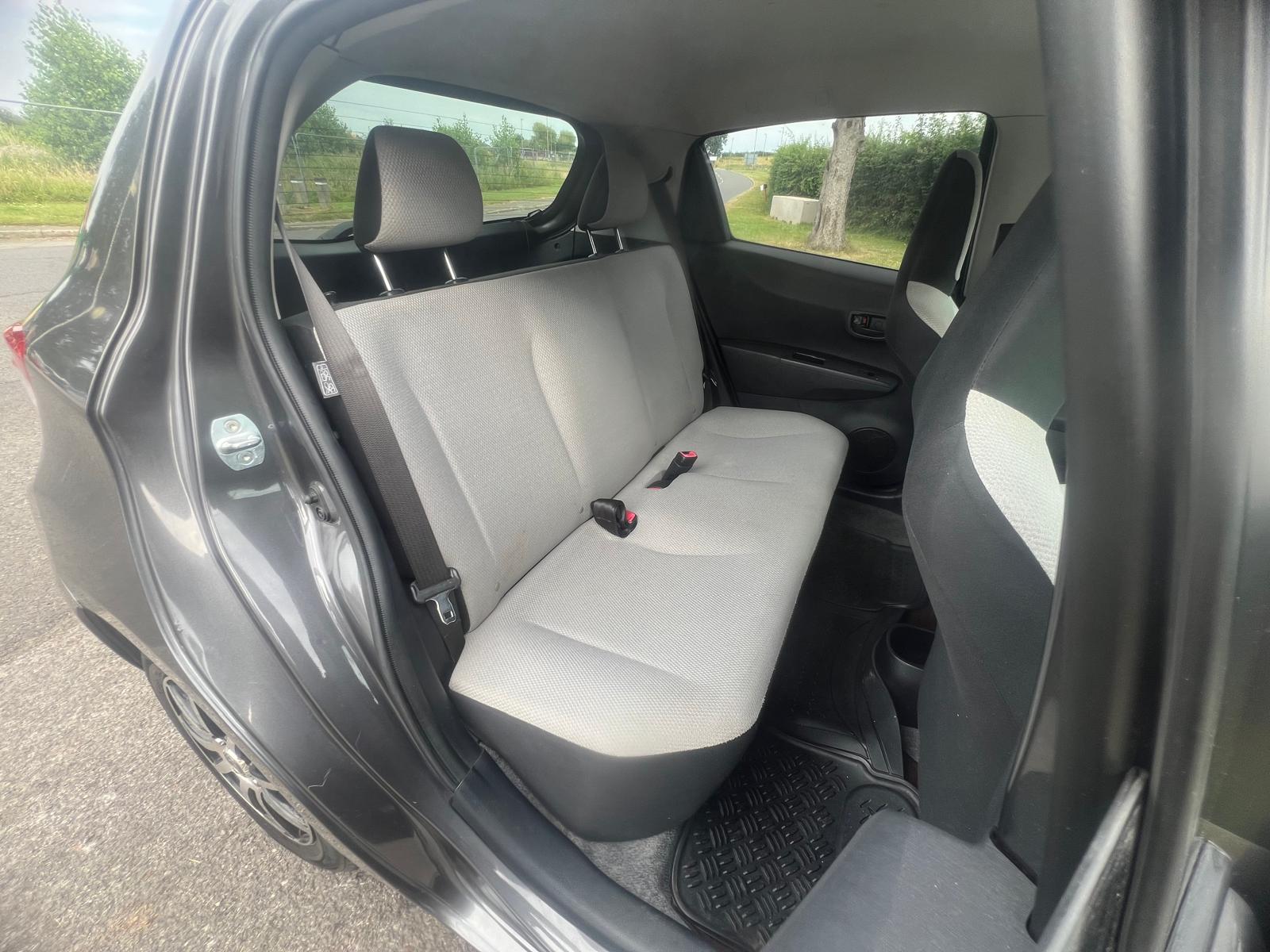 TOYOTA VITZ 2011, 1.0 PETROL FULLY LOADED, 5 SEATER, PEARL GREY PAINT, BLACK / BEIGE CLOTH INTERIOR