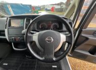 NISSAN SERENA 2009, HIGHWAY STAR, 2.0 PETROL FULLY LOADED, 8 SEATER, PEARL WHITE PAINT, BLACK CLOTH INTERIOR
