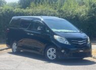TOYOTA ALPHARD 2010, 240S PLATINUM SELECTION, 2.4 PETROL FULLY LOADED, SUNROOF, 7 SEATER, PEARL BLACK PAINT, BLACK LEATHER INTERIOR