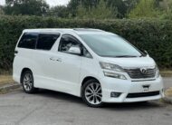 TOYOTA VELLFIRE 2011, PLATINUM SELECTION II TYPE GOLD, 3.5 V6 PETROL FULLY LOADED, SUNROOF, 7 SEATER, PEARL CRYSTAL SHINE PAINT, BLACK ALCANTARA INTERIOR