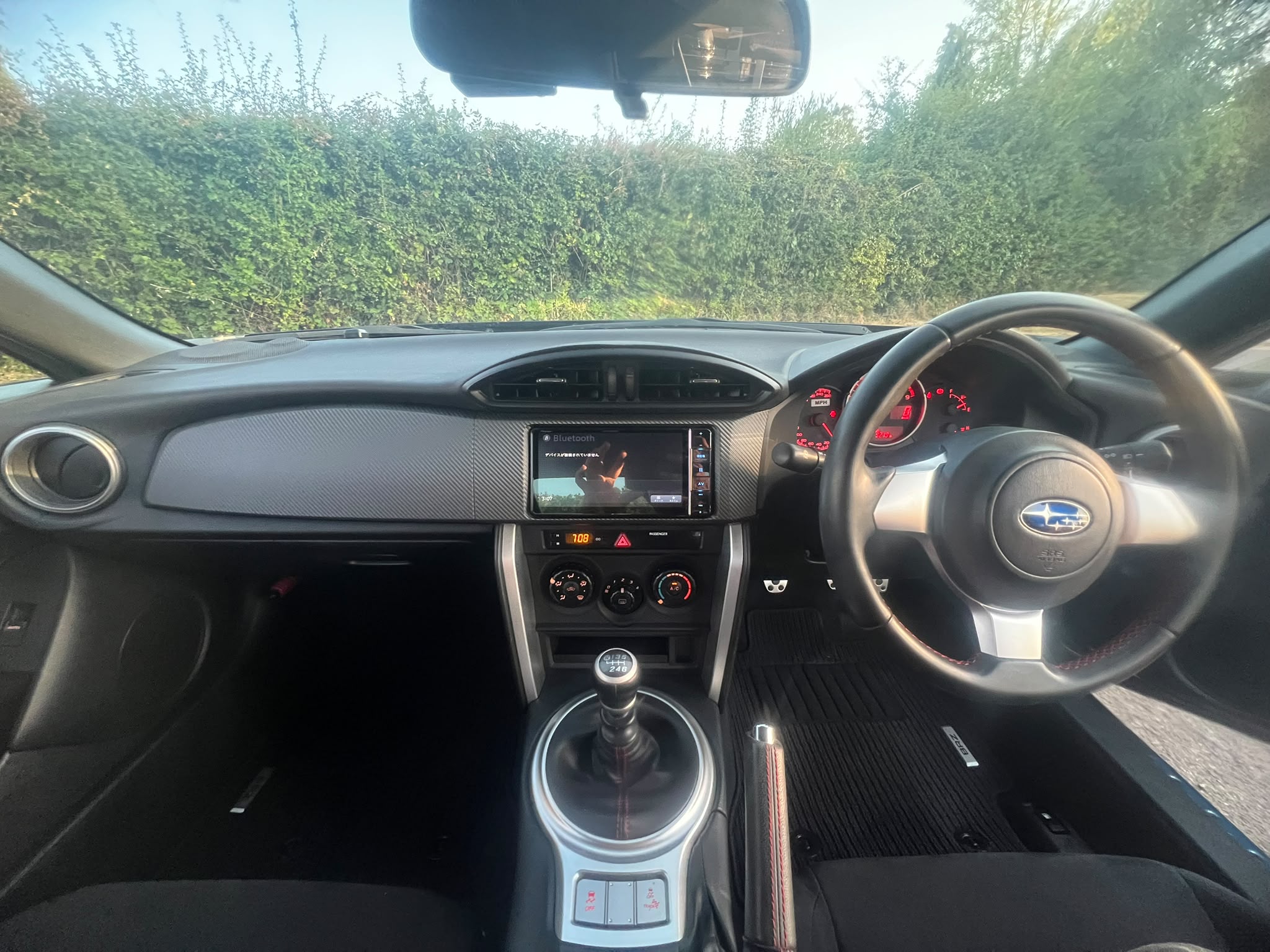 SUBARU BRZ 2019, 2.0 PETROL FULLY LOADED, 4 SEATER, PEARL BLACK PAINT, BLACK ALCANTARA INTERIOR