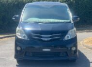 TOYOTA ALPHARD 2010, 240S PLATINUM SELECTION, 2.4 PETROL FULLY LOADED, SUNROOF, 7 SEATER, PEARL BLACK PAINT, BLACK LEATHER INTERIOR