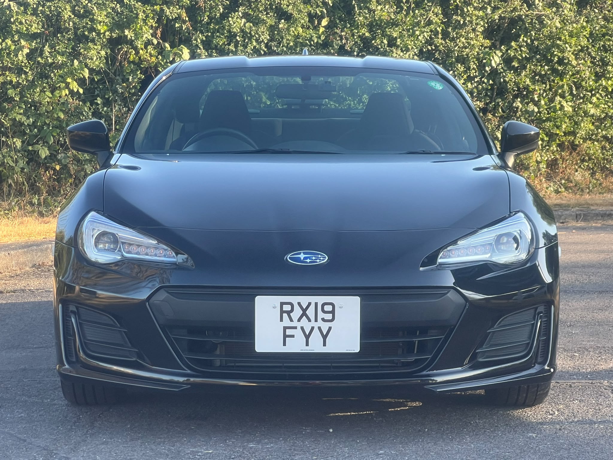 SUBARU BRZ 2019, 2.0 PETROL FULLY LOADED, 4 SEATER, PEARL BLACK PAINT, BLACK ALCANTARA INTERIOR
