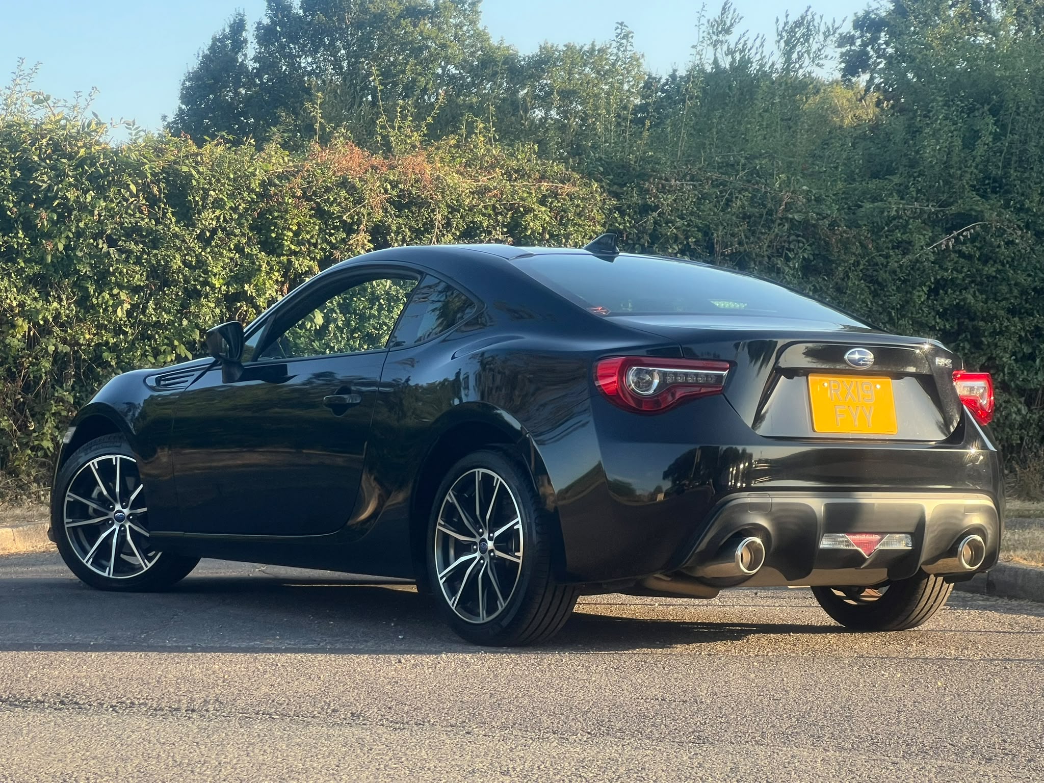 SUBARU BRZ 2019, 2.0 PETROL FULLY LOADED, 4 SEATER, PEARL BLACK PAINT, BLACK ALCANTARA INTERIOR
