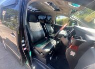 TOYOTA ALPHARD 2010, 240S PLATINUM SELECTION, 2.4 PETROL FULLY LOADED, SUNROOF, 7 SEATER, PEARL BLACK PAINT, BLACK LEATHER INTERIOR