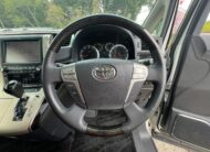TOYOTA VELLFIRE 2011, PLATINUM SELECTION II TYPE GOLD, 3.5 V6 PETROL FULLY LOADED, SUNROOF, 7 SEATER, PEARL CRYSTAL SHINE PAINT, BLACK ALCANTARA INTERIOR