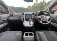 TOYOTA VELLFIRE 2013, PLATINUM SELECTION II, 3.5 V6 PETROL FULLY LOADED, 7 SEATER, BLUE ONYX PEARL PAINT, BLACK CLOTH INTERIOR