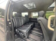 NISSAN ELGRAND 2007, HIGHWAY STAR, 3.5 V6 PETROL FULLY LOADED, 8 SEATER, BLACK PEARL PAINT, BLACK LEATHER INTERIOR