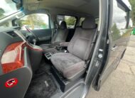 TOYOTA VELLFIRE 2009, 240S PLATINUM SELECTION, 2.4 PETROL FULLY LOADED, 7 SEATER, MAGNETIC GREY METALLIC PAINT, BLACK ALCANTARA INTERIOR