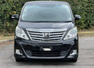 TOYOTA ALPHARD 2013, 240X PLATINUM SELECTION, 2.4 PETROL FULLY LOADED, 8 SEATER, BLACK ONYX PAINT, BEIGE CLOTH INTERIOR
