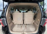 TOYOTA ALPHARD 2013, 240X PLATINUM SELECTION, 2.4 PETROL FULLY LOADED, 8 SEATER, BLACK ONYX PAINT, BEIGE CLOTH INTERIOR