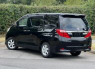 TOYOTA ALPHARD 2013, 240X PLATINUM SELECTION, 2.4 PETROL FULLY LOADED, 8 SEATER, BLACK ONYX PAINT, BEIGE CLOTH INTERIOR