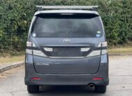 TOYOTA VELLFIRE 2009, 240S PLATINUM SELECTION, 2.4 PETROL FULLY LOADED, 7 SEATER, MAGNETIC GREY METALLIC PAINT, BLACK ALCANTARA INTERIOR