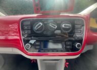 VOLKSWAGEN UP 2013, 1.0 PETROL FULLY LOADED, 4 SEATER, TORNADO RED PAINT, BLACK AND BEIEGE CLOTH INTERIOR