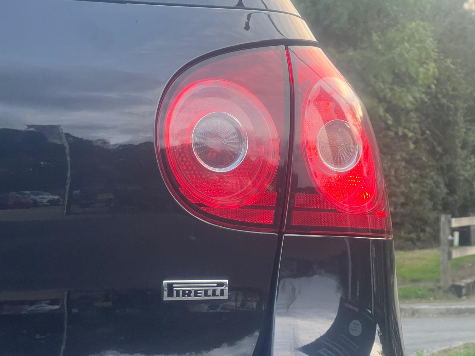 VOLKSWAGEN GOLF GTI 2009, PIRELLI EDITION, 2.0 PETROL FULLY LOADED, 5 SEATER, BLACK MAGIC PEARL PAINT, BLACK AND GREY HALF LEATHER INTERIOR