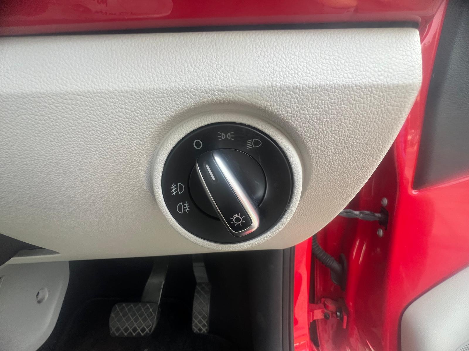 VOLKSWAGEN UP 2013, 1.0 PETROL FULLY LOADED, 4 SEATER, TORNADO RED PAINT, BLACK AND BEIEGE CLOTH INTERIOR